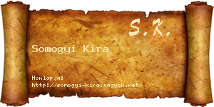 Somogyi Kira névjegykártya